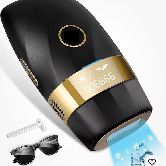 IPL Ice-Cool Hair Remover HKESTG - Black - Flash Lifespan 999999- Painless NIB!
